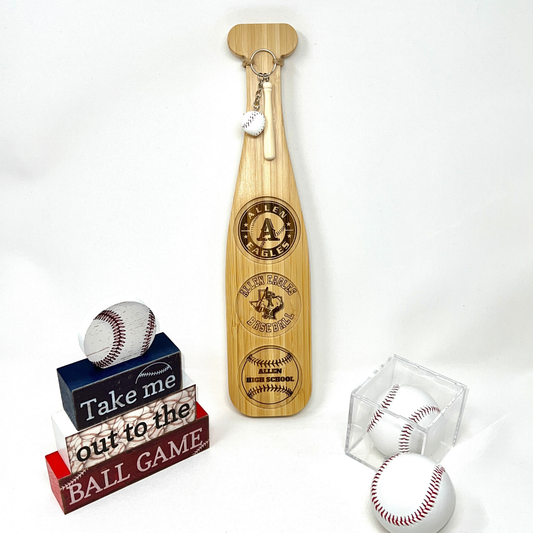 Baseball Bat Board {Custom Engraved}