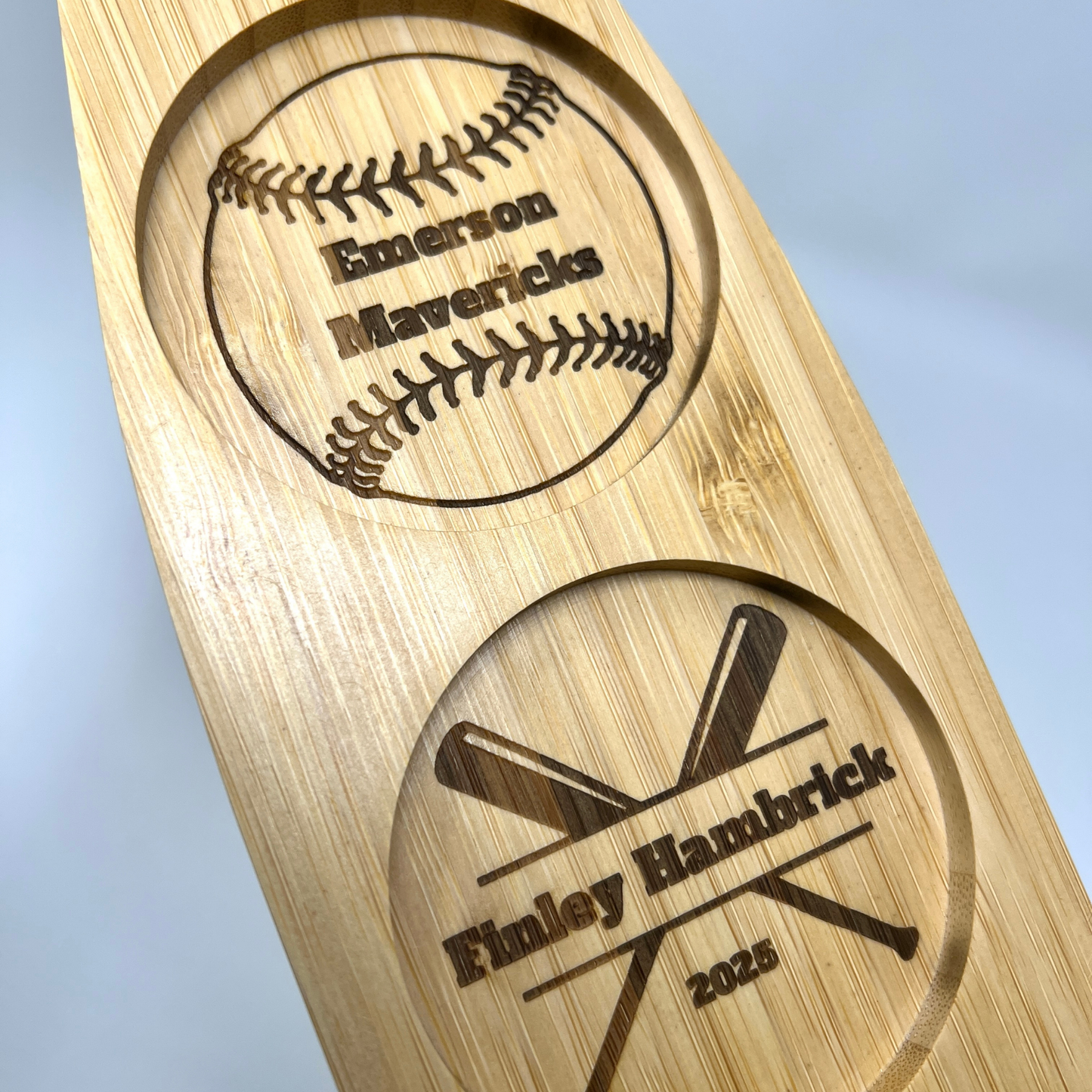 Baseball Bat Board {Custom Engraved}