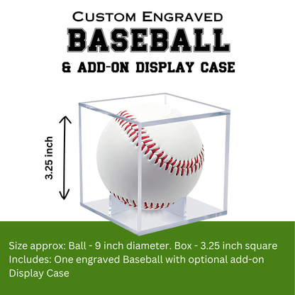 Baseball {Custom Engraved}